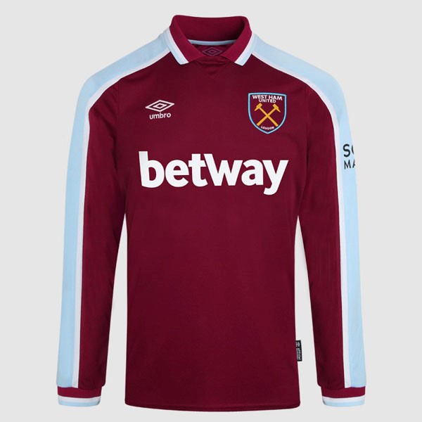 Tailandia Camiseta West Ham United Primera equipo ML 2021-22